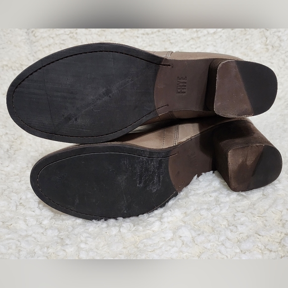 Frye Addie Double Zip heeled bootie boots size 10 new!! - Picture 10 of 14